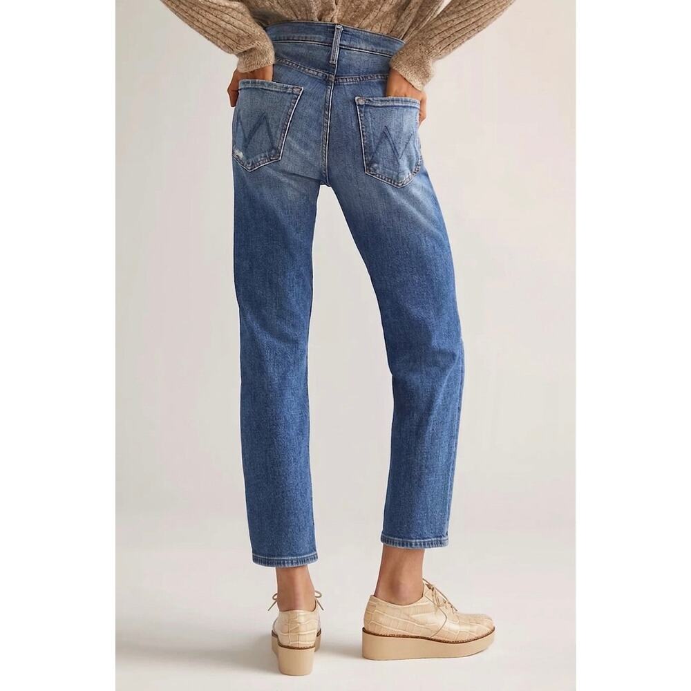 Mother The Pixie Tomcat Crop size 28 Not Cut & Pasted Ankle Jeans - Picture 10 of 15